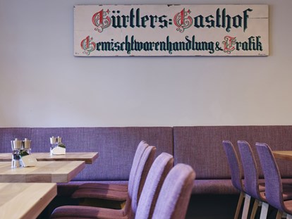 Familienhotel - Gosau - Restaurantbereich - Das Original Kinderhotel Stegerhof in der Steiermark