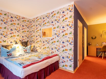Familienhotel - Umgebungsschwerpunkt: Strand - Kinder und Babyzimmer "Kinderreich" - Familotel Borchard's Rookhus