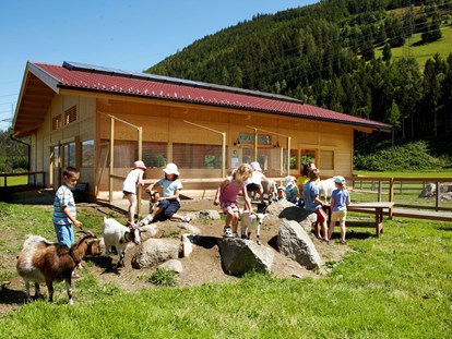 Familienhotel - bewirtschafteter Bauernhof - Der Streichelzoo Klaras Arche - Kinderhotel Felben