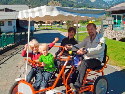 Familienhotel - Kirchdorf in Tirol - Funcart kann kostenlos ausgeliehen werden - Hotel babymio