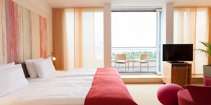 Familienhotel - Schleswig-Holstein - Junior Suite Penthouse mit Ausblick - A- ROSA Travemünde