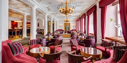 Familienhotel - Klassifizierung: 5 Sterne S - Kempinski Lobby Bar - Grand Hotel des Bains Kempinski St. Moritz