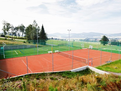 Familienhotel - Oberösterreich - Tennisplatz & Funcourt Anlage - AIGO welcome family