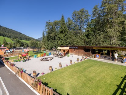 Familienhotel - Kirchdorf in Tirol - Outdoor Spielplatz - Galtenberg Family & Wellness Resort