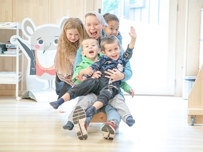 Familienhotel - Schweiz - Spass in der Kinderbetreuung - Gorfion Familotel Liechtenstein