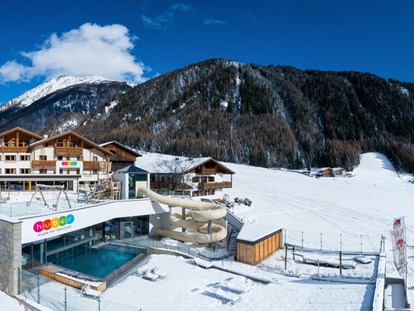 Familienhotel - Trentino-Südtirol - Winter Außenaufnahme - Familienhotel Huber