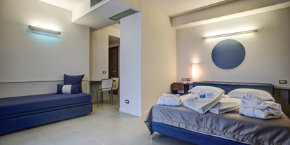 Familienhotel - Ravenna - Das Zimmer von 26 Q.M. - Blu Suite Hotel